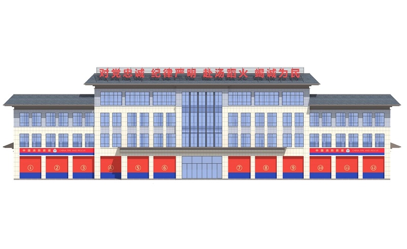 扬州消防站车库门的选型与应用缩略图