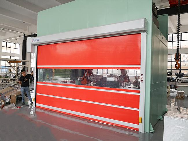 扬州自动化车间快速卷帘门：快速、高效、多功能的工业通道守护者插图2