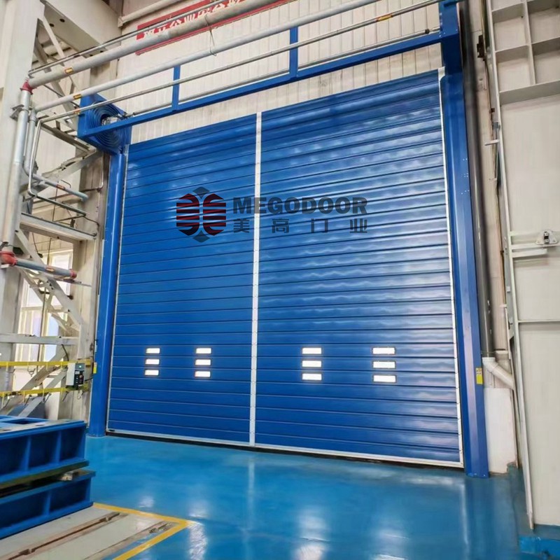 扬州螺旋式涡轮硬质快速门插图