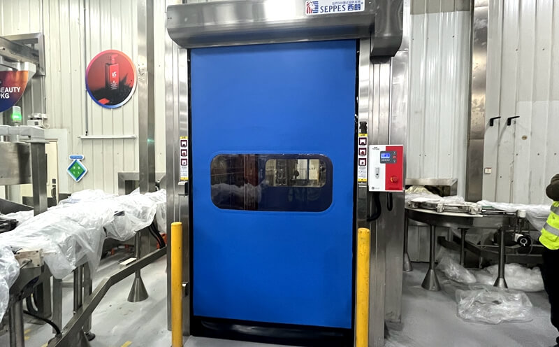 扬州机械车间PVC快速门：高效节能的现代化工业出入口插图