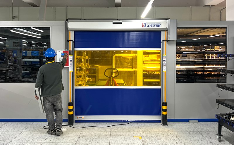 扬州成品库智能快速卷帘门插图1