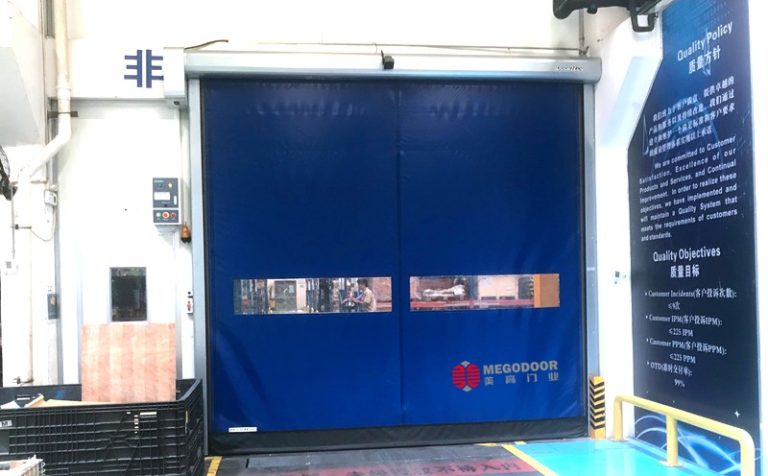扬州洁净车间专用拉链式快速卷帘门缩略图