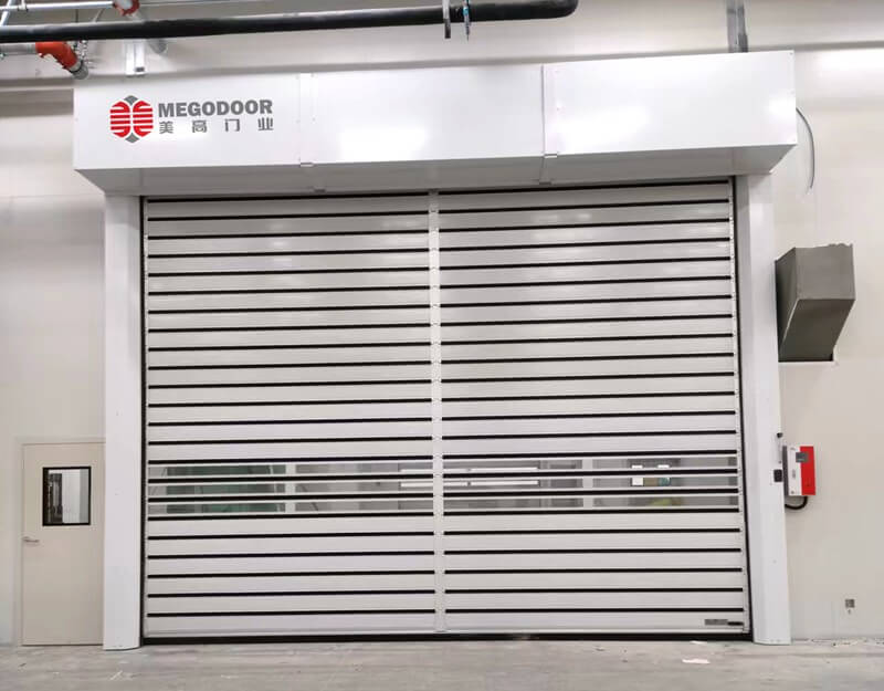 扬州304不锈钢涡轮快速门插图1