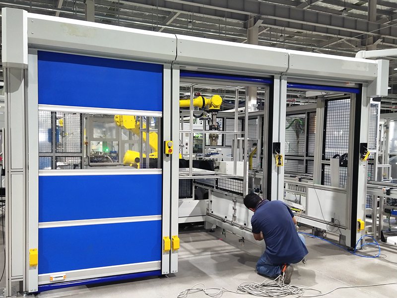 扬州设备防弧光防护快速门：工业安全的专业屏障插图