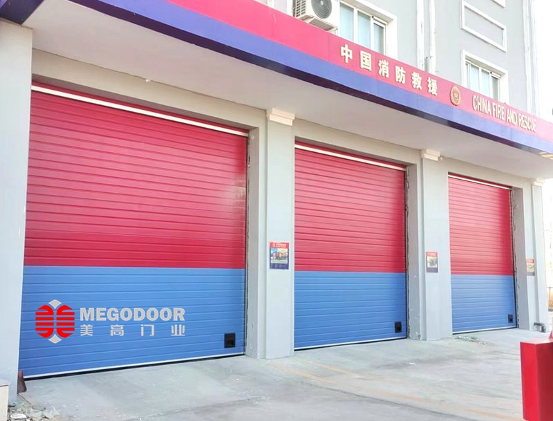 扬州消防站极速响应:美高车库滑升门,为生命通道“一键加速”插图 扬州消防站极速响应:美高车库滑升门,为生命通道“一键加速”插图