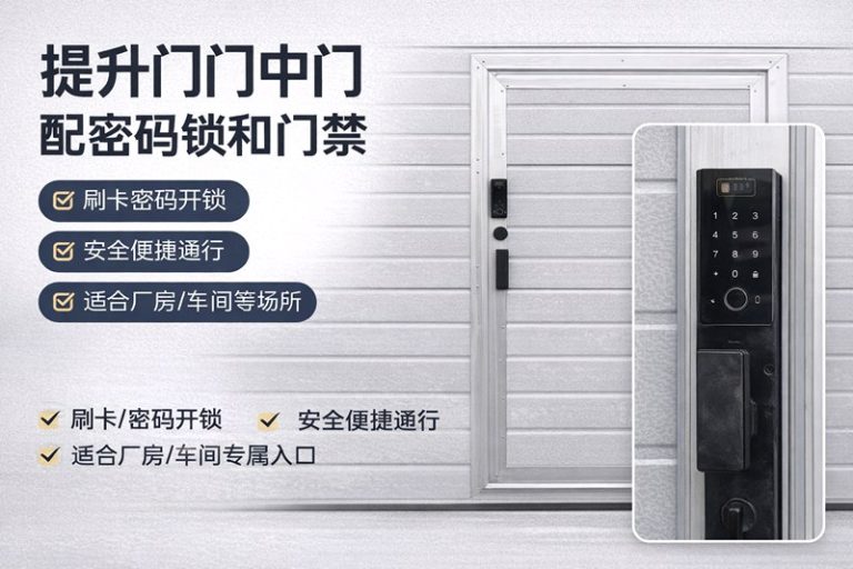 扬州可以配门禁或者密码锁的提升门缩略图